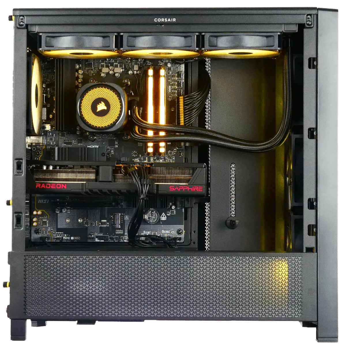LITTLE SUNBLASTER - R5-7500F/RX9070/16Go/500Go — vue 2