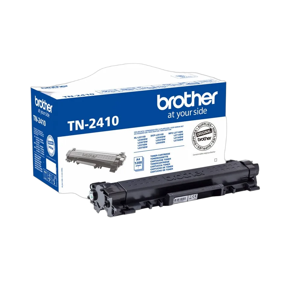 Brother Toner Noir 1200 p. TN-2410 — vue 1