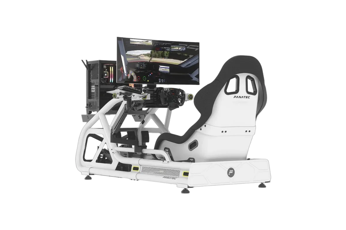 Fanatec ClubSport GT Cockpit - Blanc - Siège Seul — vue 3