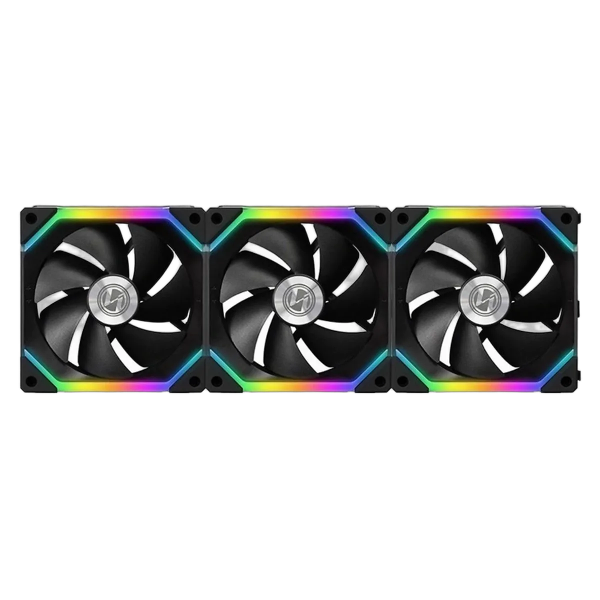 Lian-Li UNI FAN SL120 RGB - Noir - Pack de 3 — vue 1