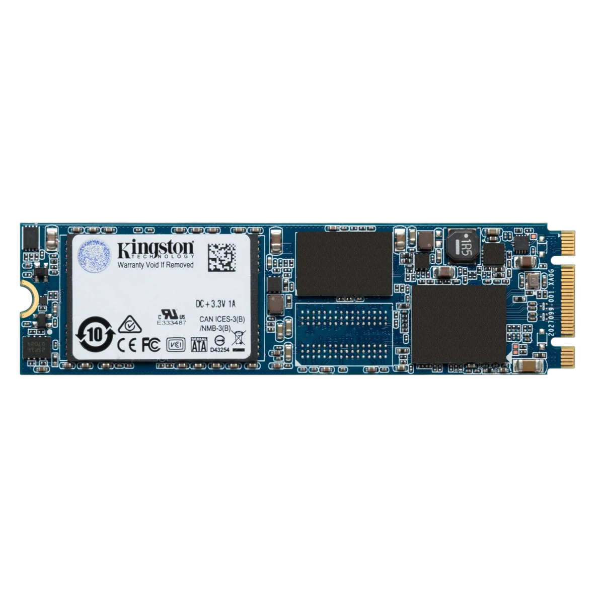 Kingston UV500 120Go M.2 — vue 3