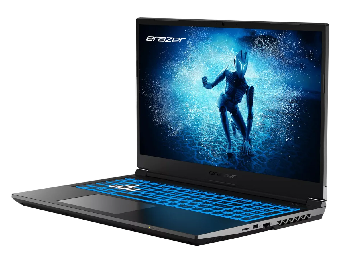 ERAZER Deputy P60 - 15.6" FHD 144Hz i7-12650H RTX 4070 100W 16Go 512Go Sans OS — vue 3