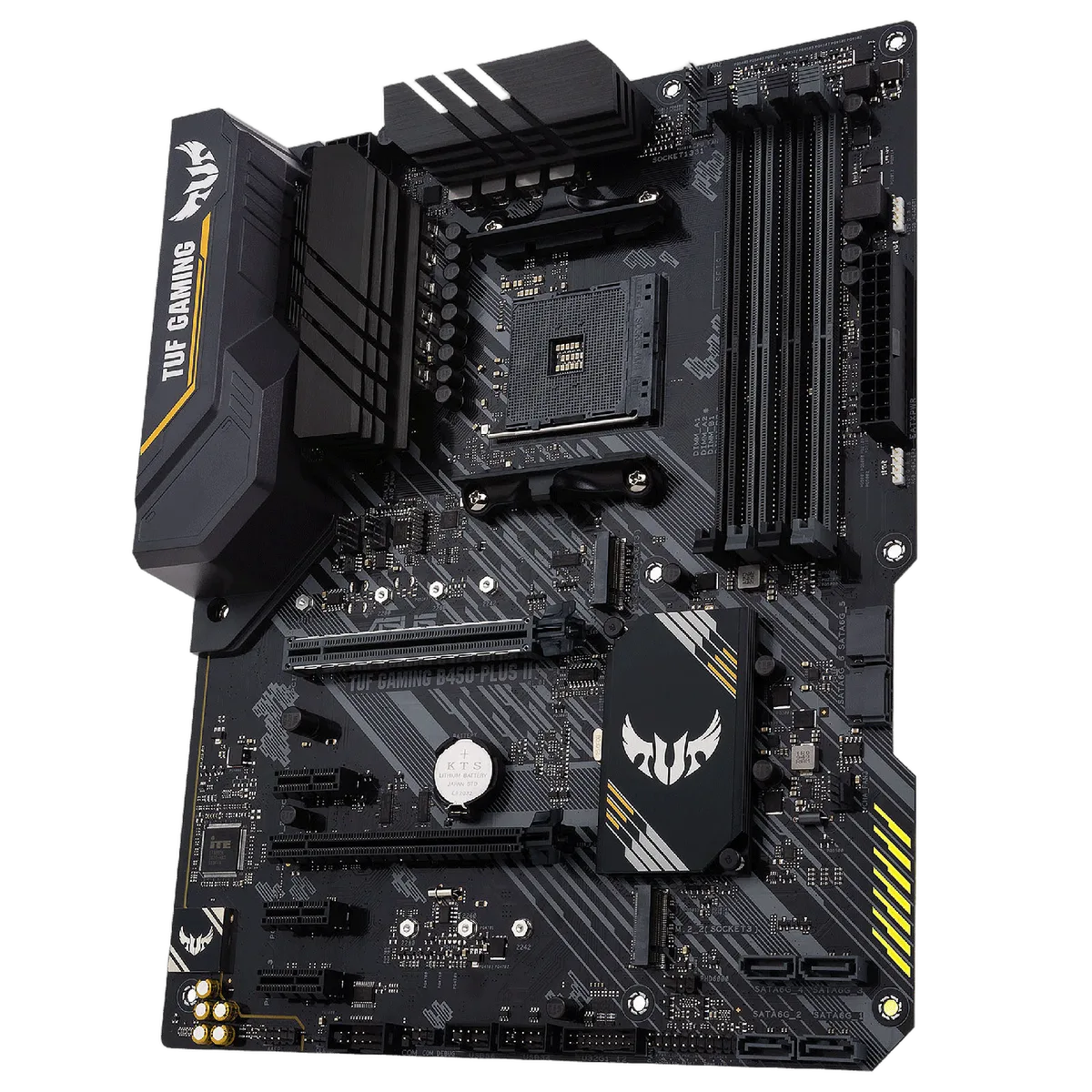 Asus TUF B450-PLUS GAMING II — vue 4