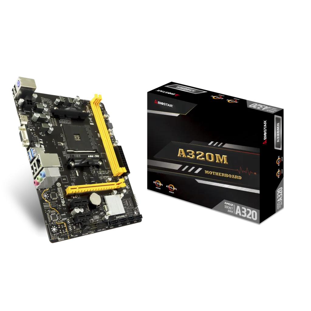 Biostar A320MH-Seconde Vie, vue 1