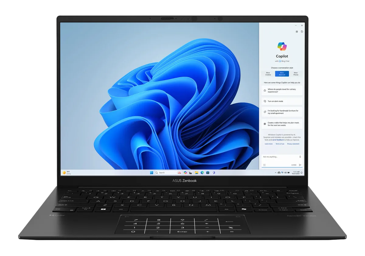 Asus Zenbook UM3406KA-QD319W - 14" OLED FHD+ Ryzen AI 7 350 16Go 1To W11-Seconde Vie — vue 1