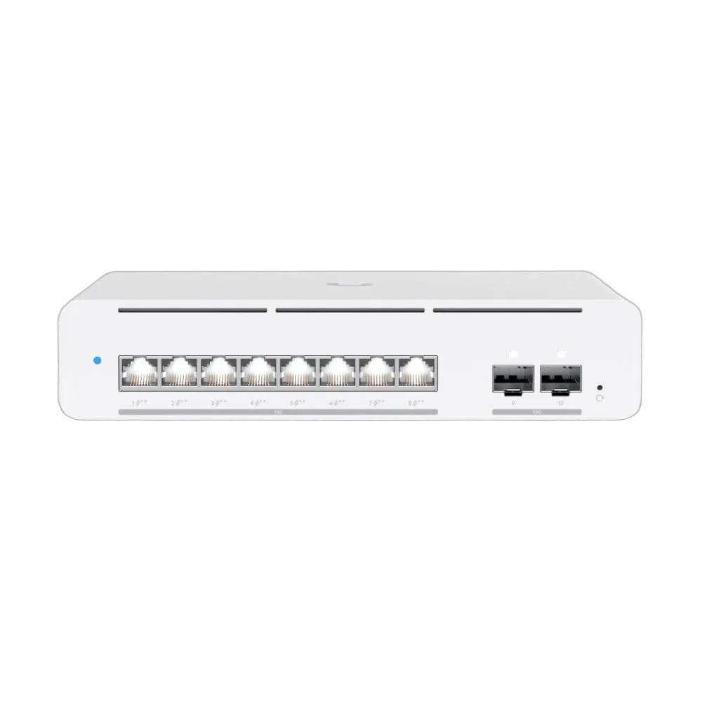Ubiquiti USW Pro XG 8 PoE - 8 ports 10GbE, vue 1