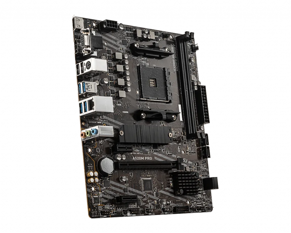 MSI A520M PRO — vue 3