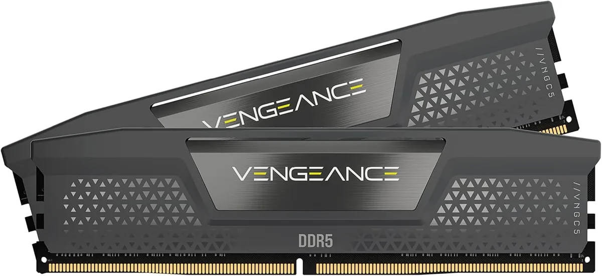 Corsair Vengeance RGB 32Go (2x16Go) DDR5 6000Mhz Blanc — vue 1
