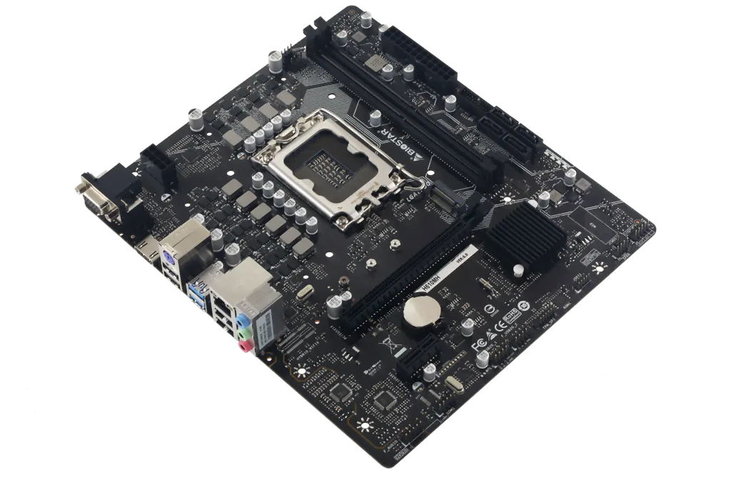 Biostar H610MH, vue 6