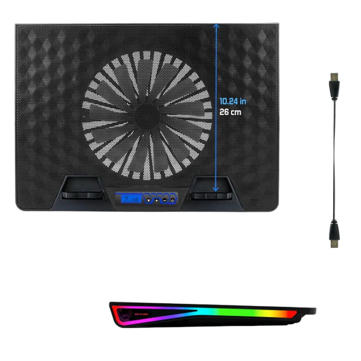 Spirit Of Gamer Refroidisseur AirBlade 800 RGB 17" - SOG-VE800RGB — vue 2