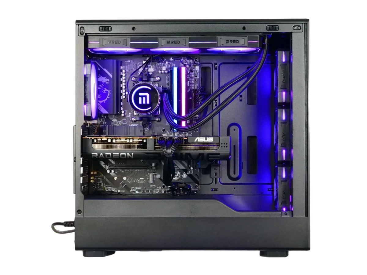EXPERT - R7 7800X3D/9070XT/32Go/1To, vue 2