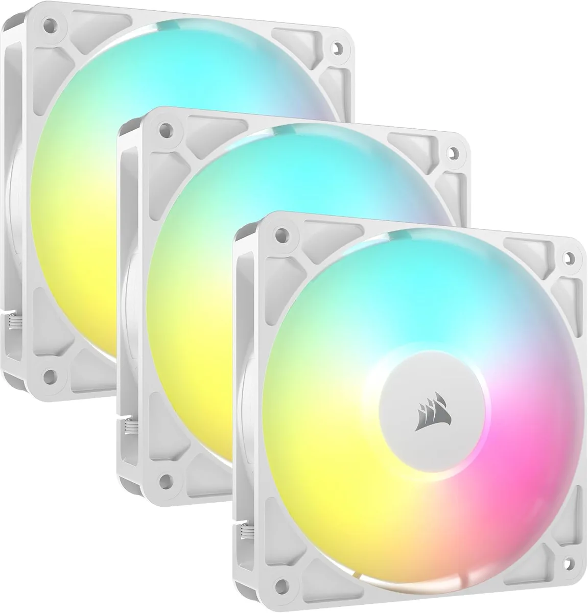 Corsair RS120 ARGB Triple pack - Blanc — vue 1