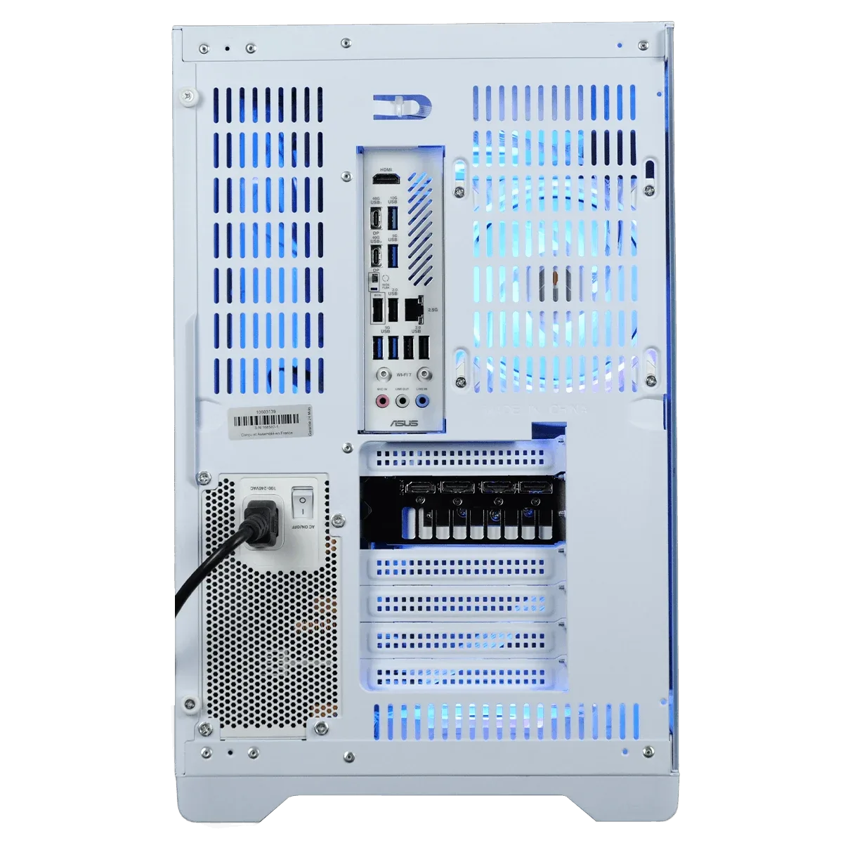 Frostwave - R7-7800X3D/5070Ti/32Go/1To, vue 7