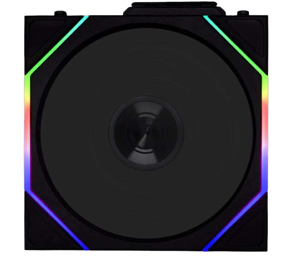 Lian-Li UNI FAN TL Sans fil LCD ARGB PWM RB - 120mm - Noir — vue 3