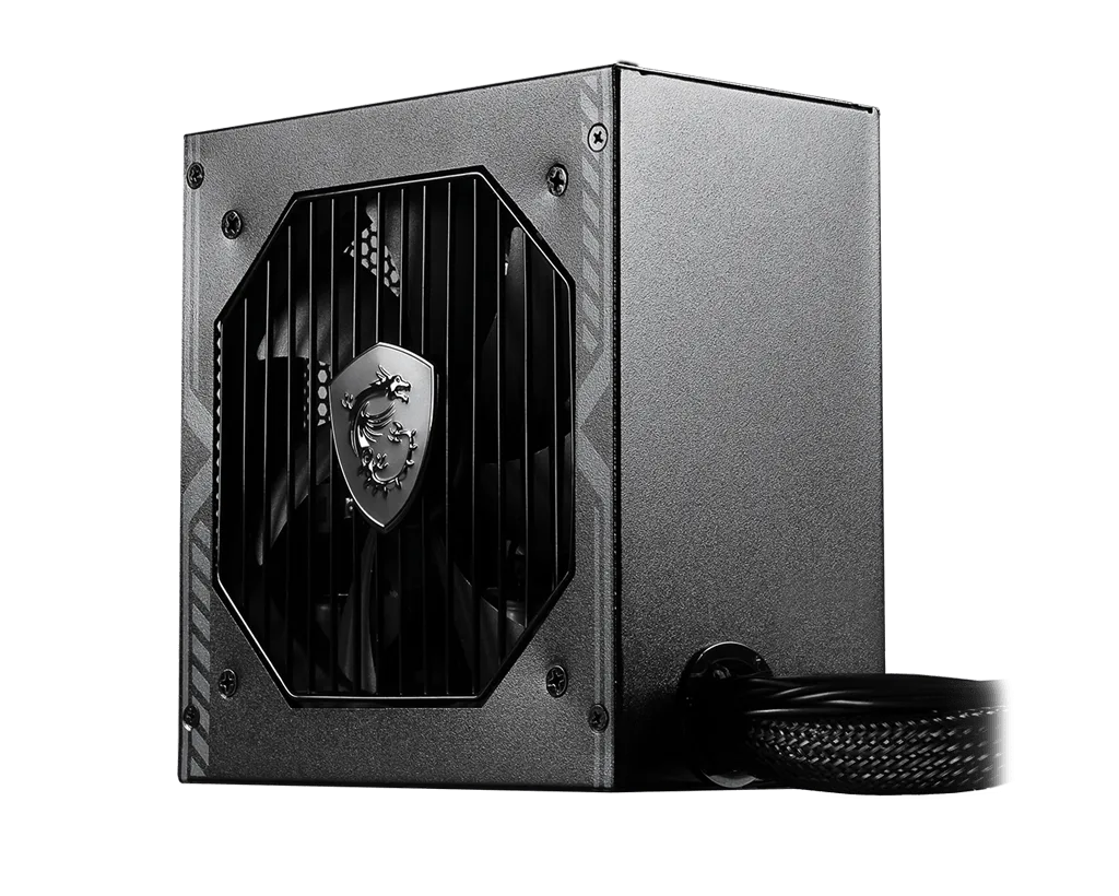 MSI ATX 650W - 80+ BRONZE - MAG A650BN Noir — vue 3