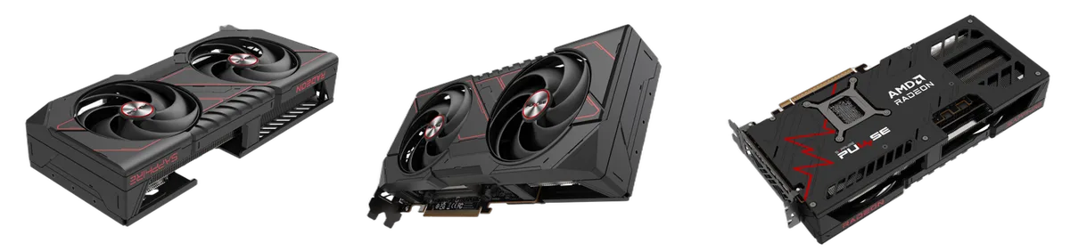 Sapphire Pulse AMD RX 9070 GRE OC 12Go — vue 2