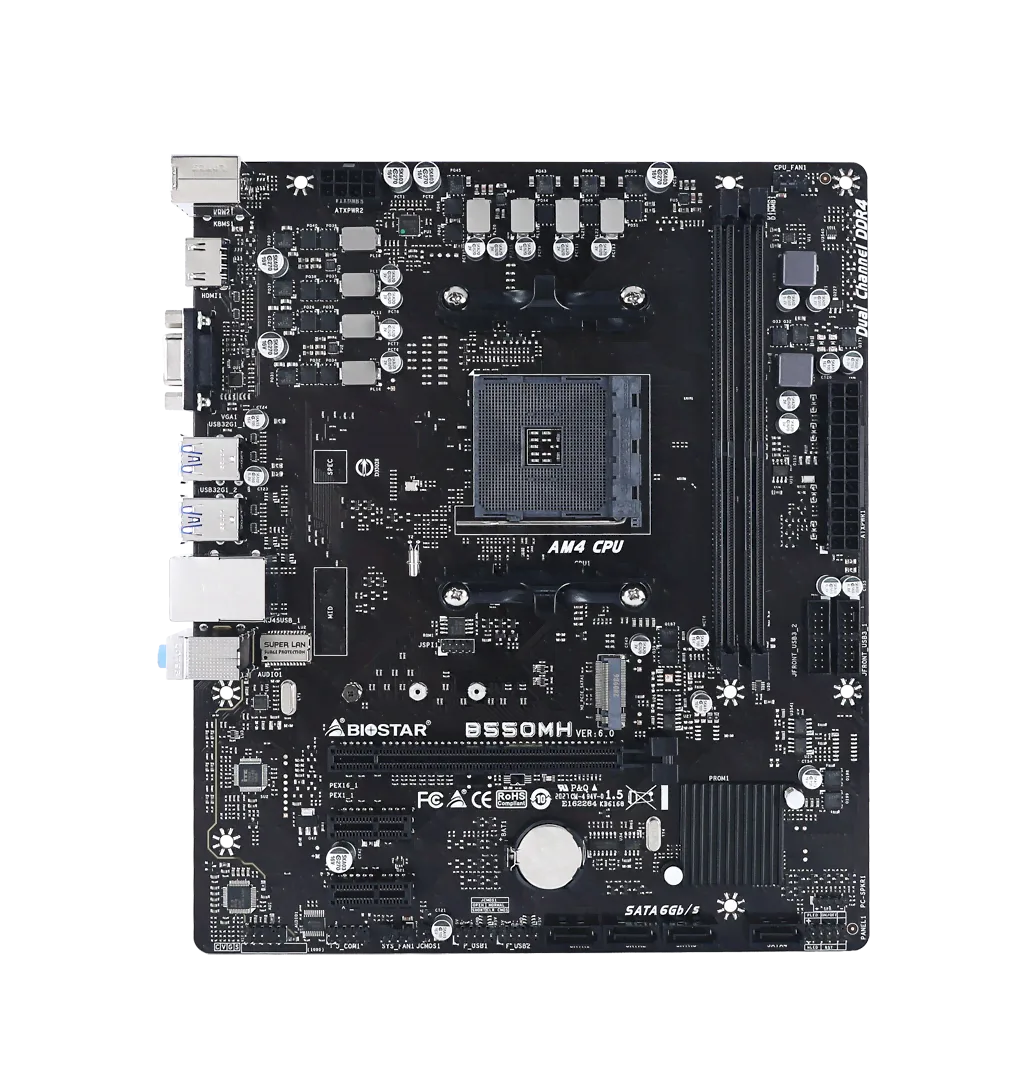Biostar B550MH-Seconde Vie — vue 4