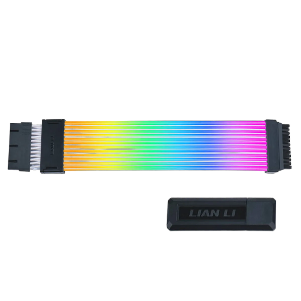 Lian-Li Strimer Wireless 24-Pin RGB MB Cable + Controller, vue 1