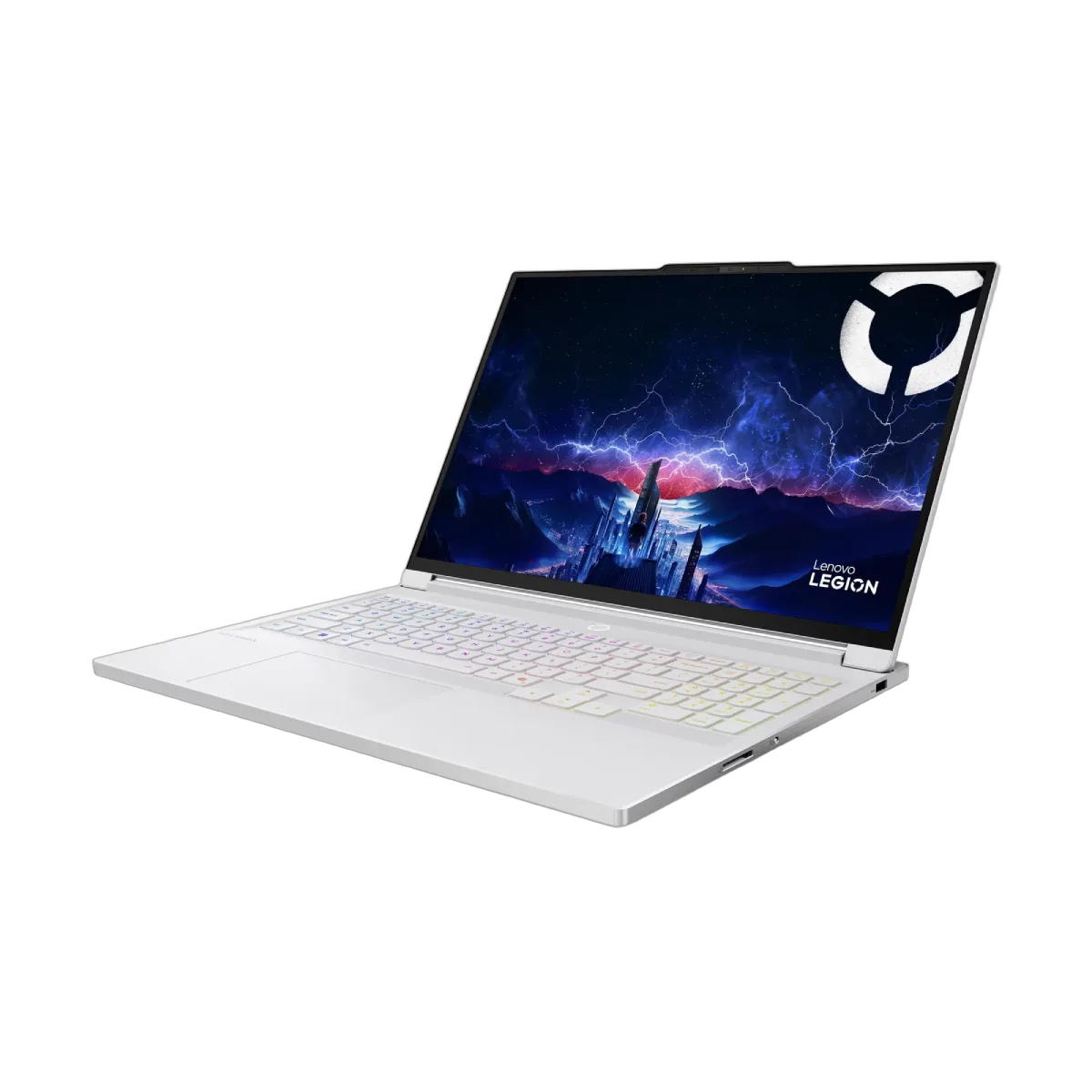 Lenovo Legion 7 16IAX10 - 16" QHD+ OLED 240Hz Core Ultra 9 275HX RTX 5070 32Go 1To W11 Blanc — vue 3