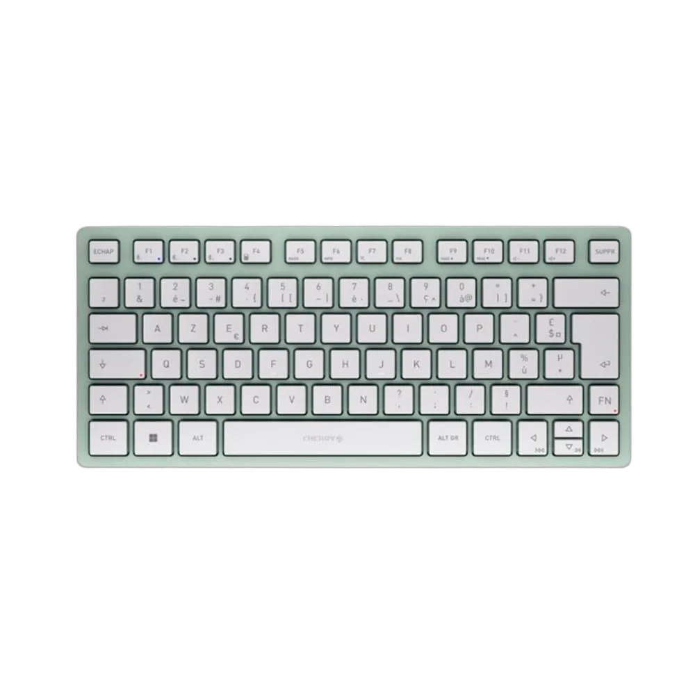 Cherry KW 7100 Mini 75% - Membrane - Sans-Fil - Vert — vue 1
