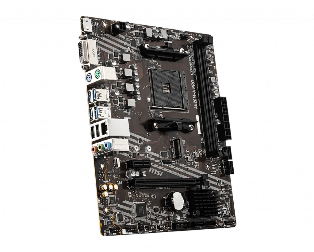 MSI A520M-A PRO-Seconde Vie — vue 3