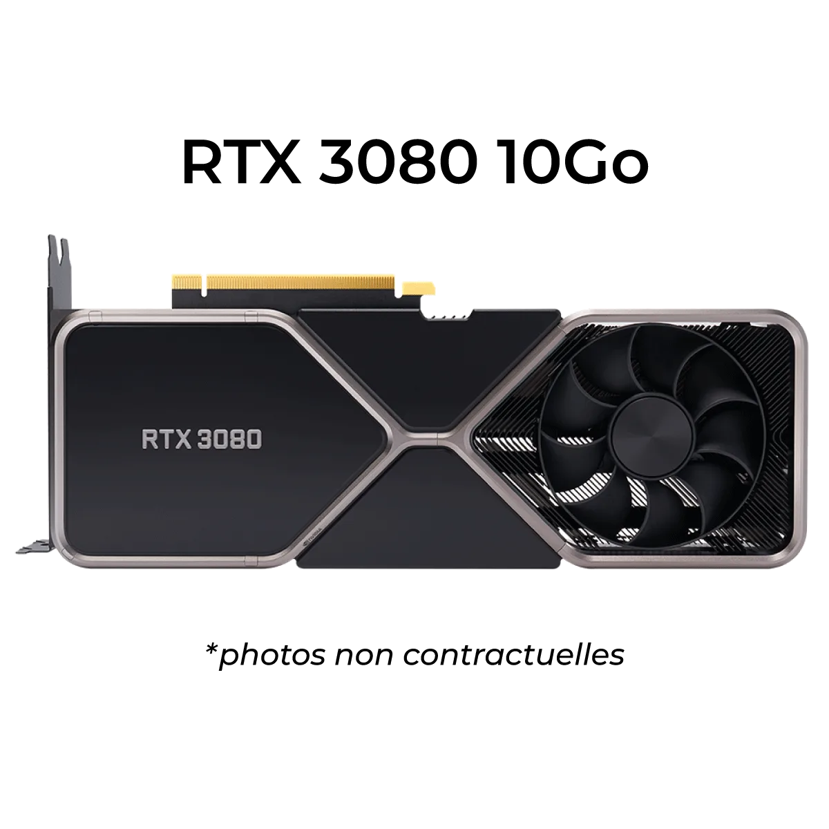 MSI Carte graphique RTX 3080 WB 10GB — vue 1