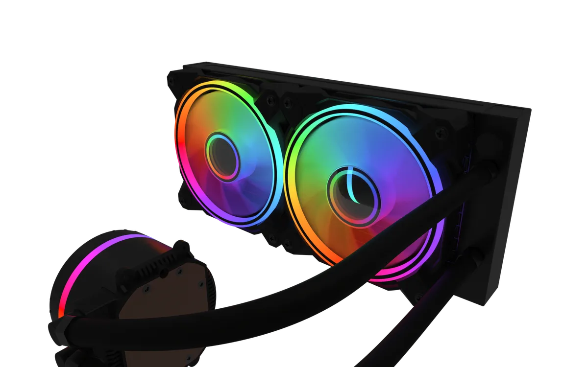 M.RED AIO 240mm ARGB - Infinite 240 — vue 3