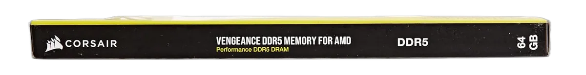 Corsair Vengeance 64Go (2x32Go) DDR5 6000MHz 30ms — vue 3