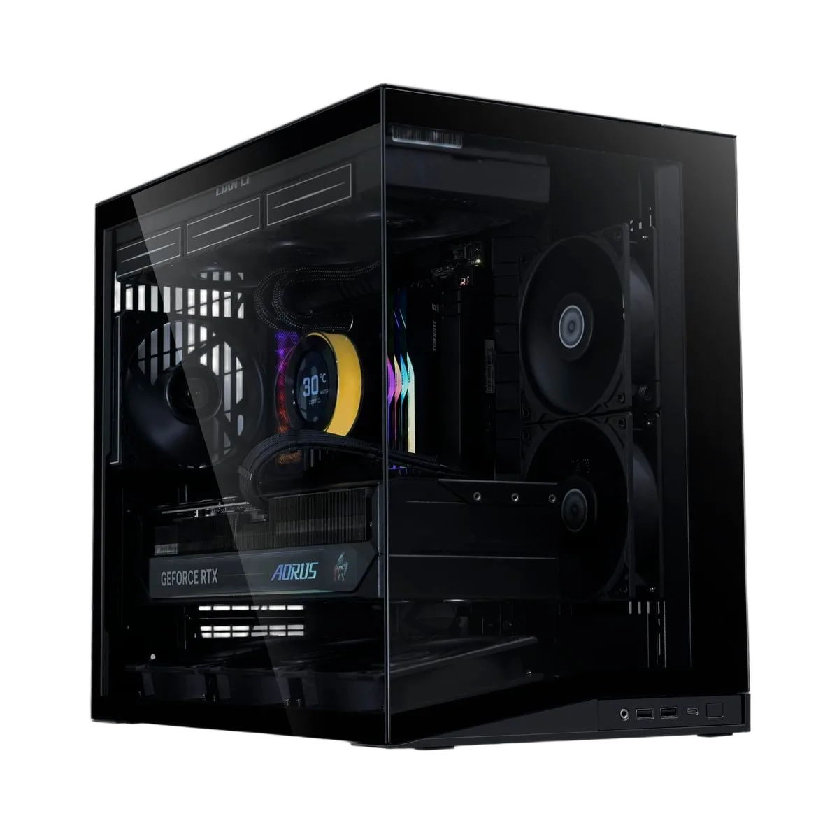Lian-Li O11D Mini V2 Noir - mT/Sans Alim/ATX-Seconde Vie — vue 2