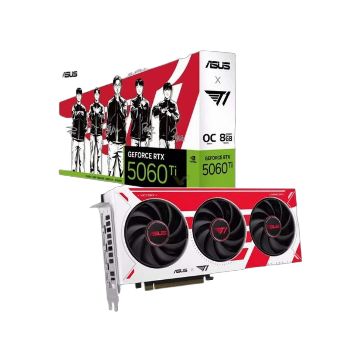 Asus T1 GeForce RTX 5060 Ti 8GB GDDR7 OC Edition — vue 1