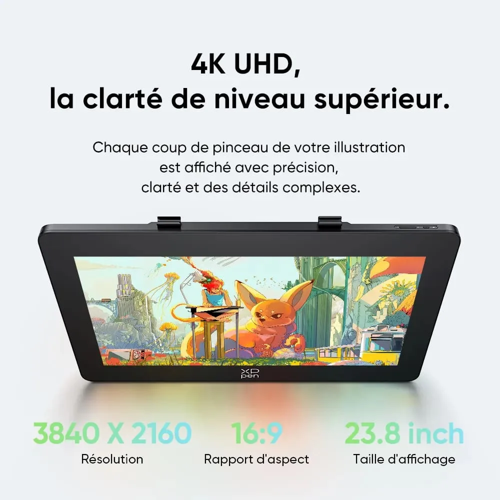 XPPEN Artist Pro 24 Gen 2 4K MD240UH-EU - 5080LPI 24" Noir — vue 1