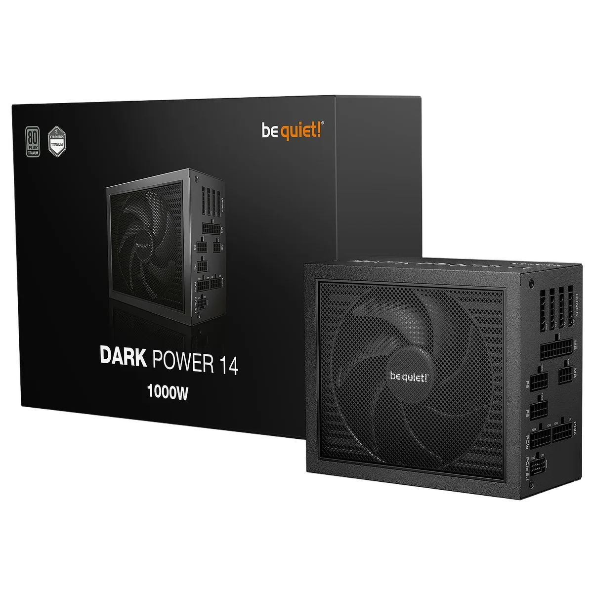 be quiet! ATX 1000W Dark Power 14 80+ Cybenetics Titanium — vue 5