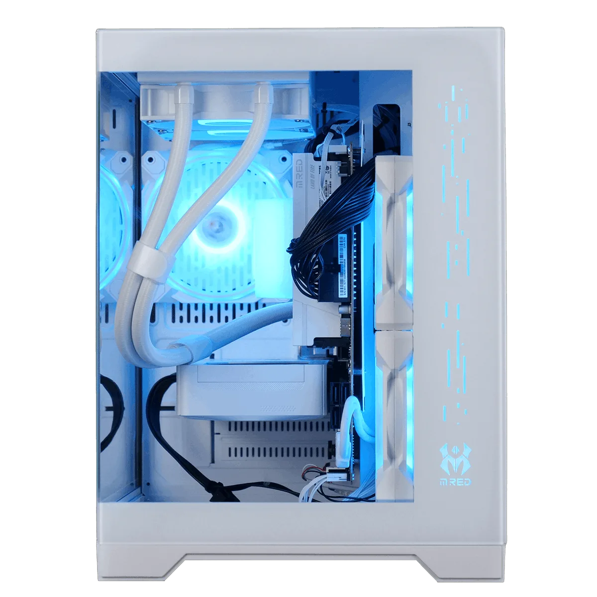 MINI WHITE  - R5-7500F/5060Ti-8Go/32Go/1To — vue 4