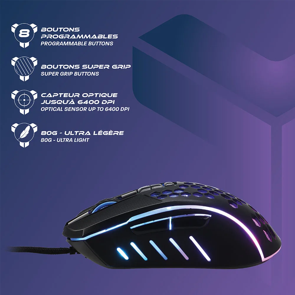 ELYTE MY-300 - Filaire - RGB - Noir — vue 4
