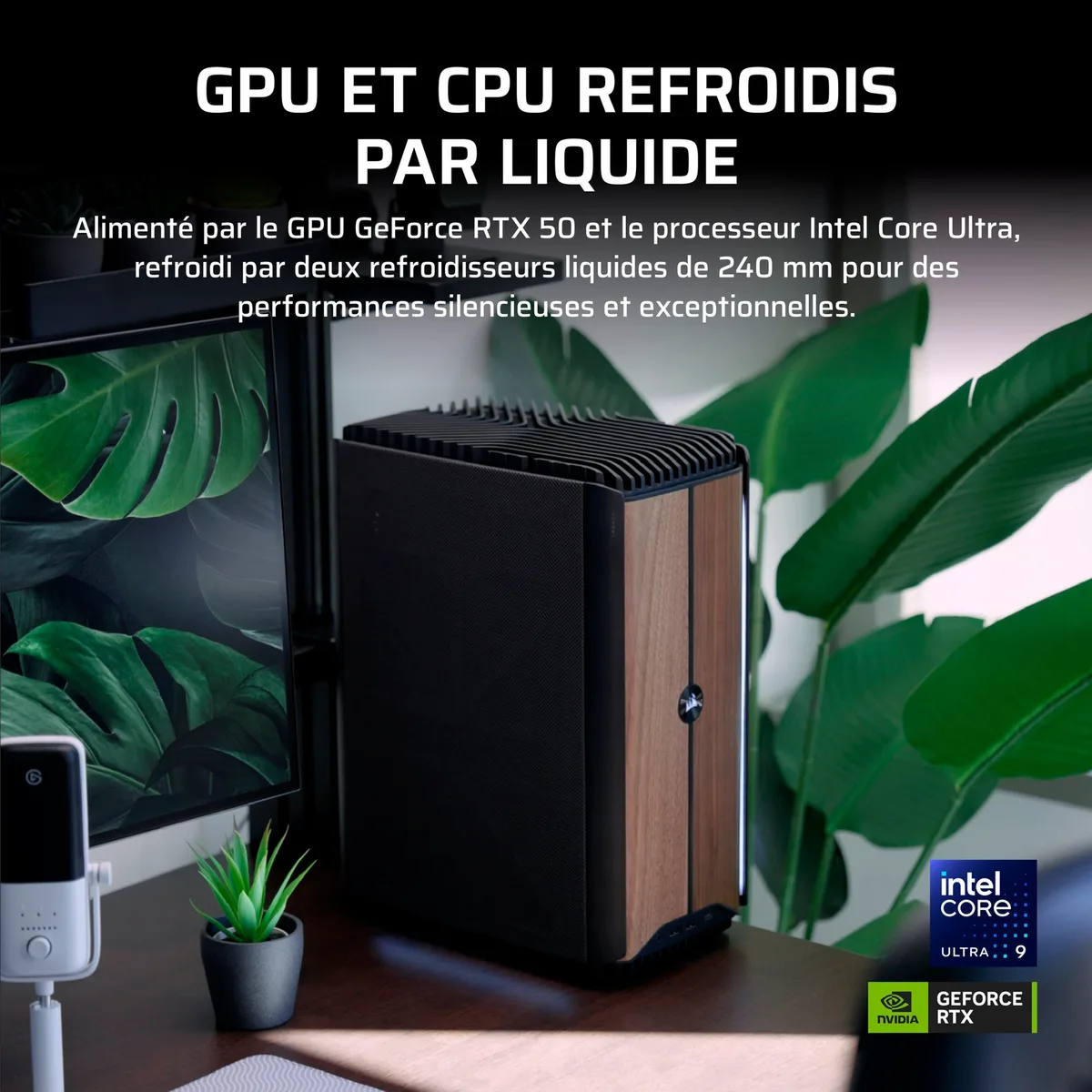 Corsair ONE a600 - R7 9800X3D RTX 5080 32Go 2To W11 avec Ethernet 5G Wi-Fi 7 et Bluetooth 5.4 — vue 4