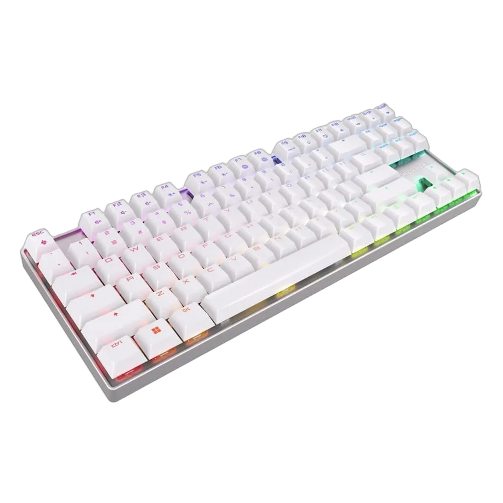 Cherry MX 8.2 TKL - Mécanique - Sans-Fil - RGB - Blanc — vue 2