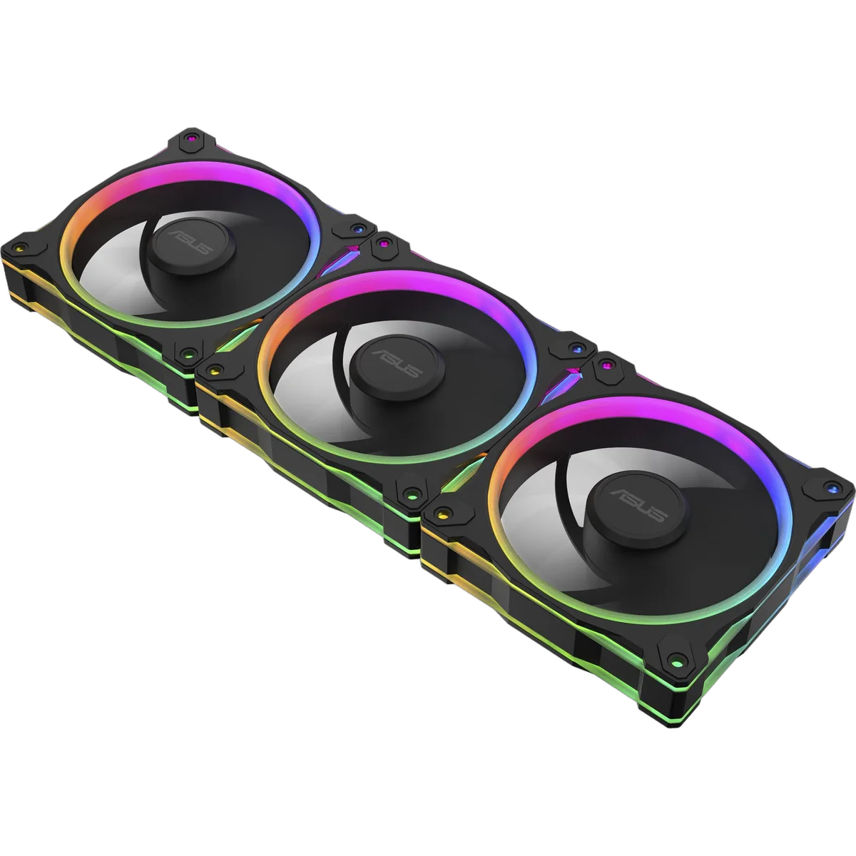 Asus PRIME MR120 FAN ARGB Noir - Pack de 3 — vue 3