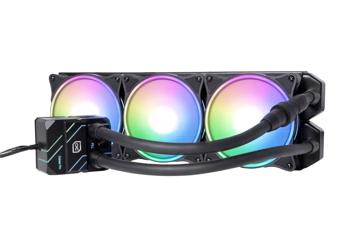 Alphacool Eisbaer PRO Aurora 360mm CPU - Noir ARGB — vue 1