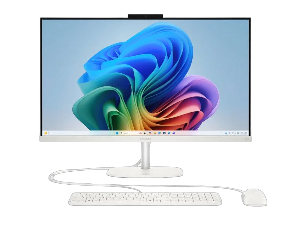 HP OmniStudio - 27" FHD Ryzen AI 7 445 16Go 512Go W11 — vue 1
