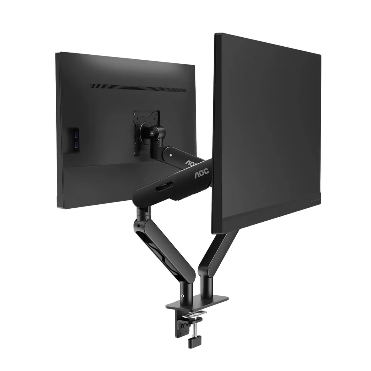 AOC 2 x 27G4HRE 27" FHD 200Hz Fast-IPS 1ms G-Sync + Double bras articulés — vue 6