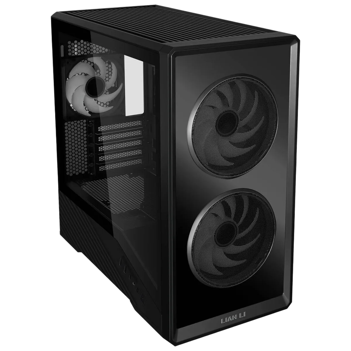 Lian-Li Vector V150 Noir - MT/Sans Alim/mATX — vue 3