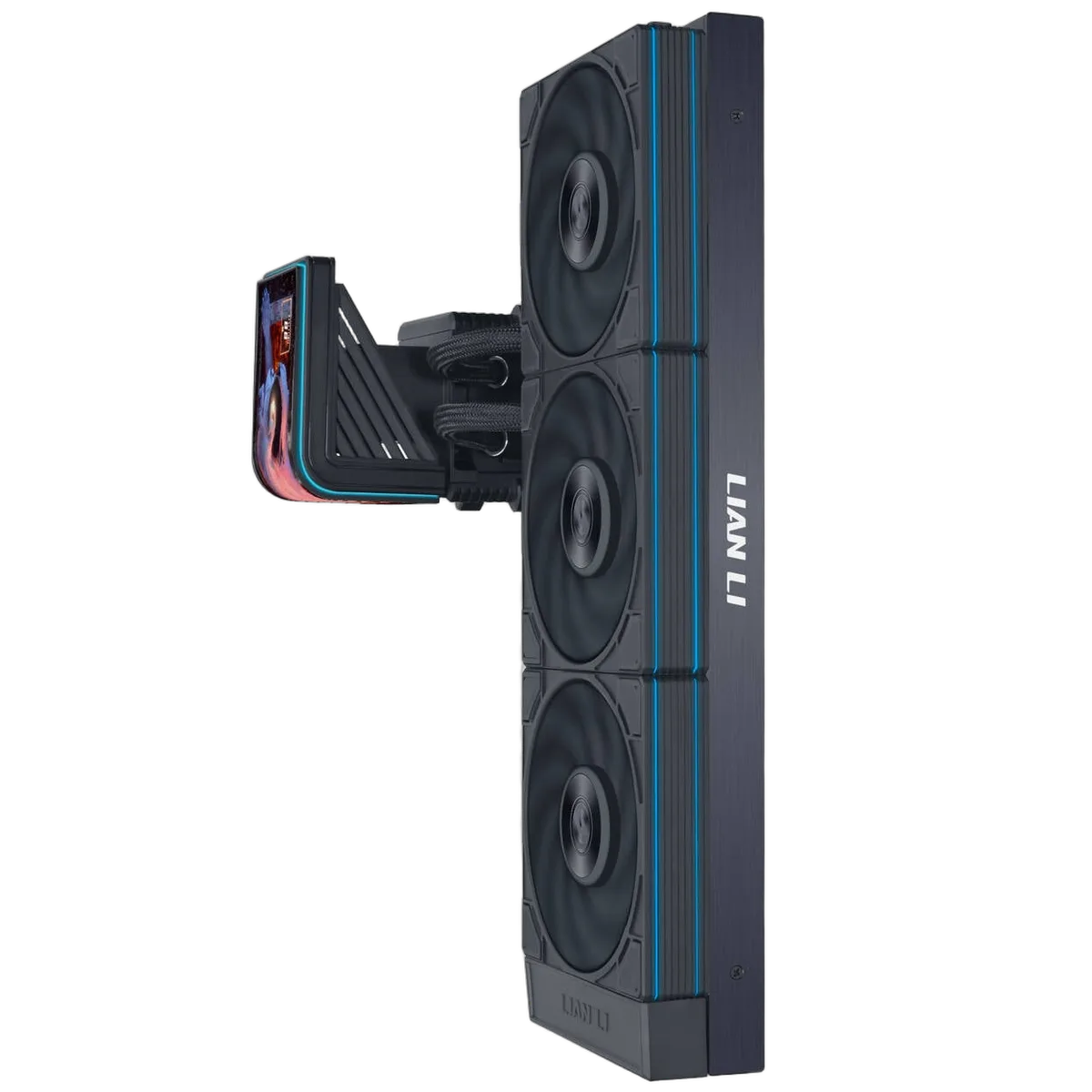 Lian-Li HydroShift II OLED incurvé 360TL noir — vue 4