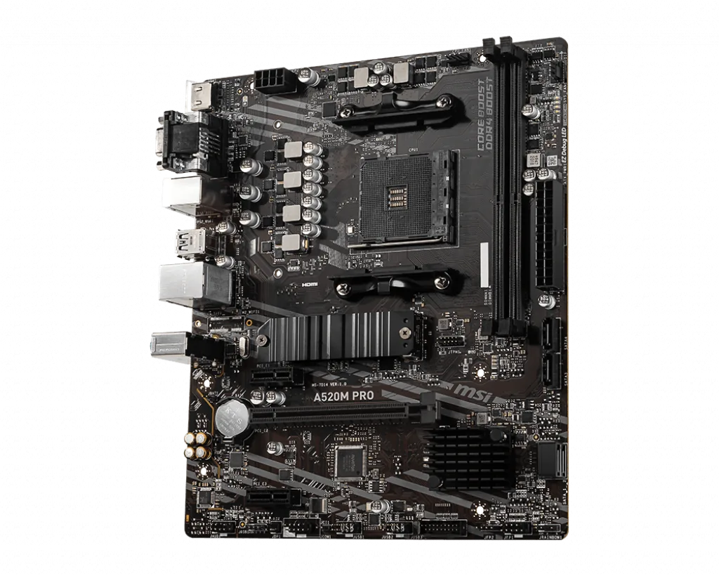 MSI A520M PRO — vue 4