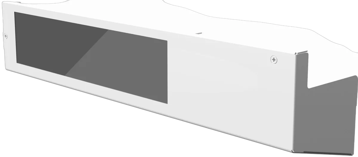 Lian-Li O11 VISION-M 9.2" LCD blanc — vue 1