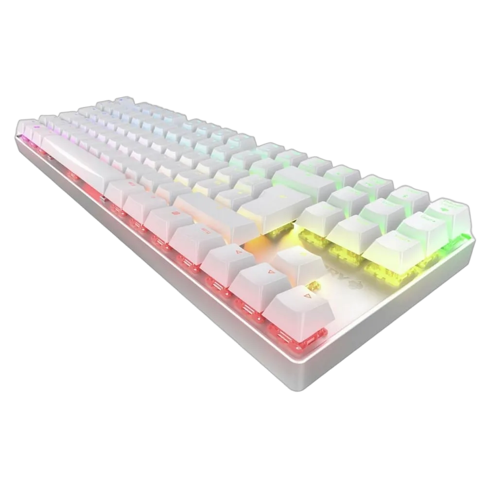 Cherry MX 8.2 TKL - Mécanique - Sans-Fil - RGB - Blanc — vue 3