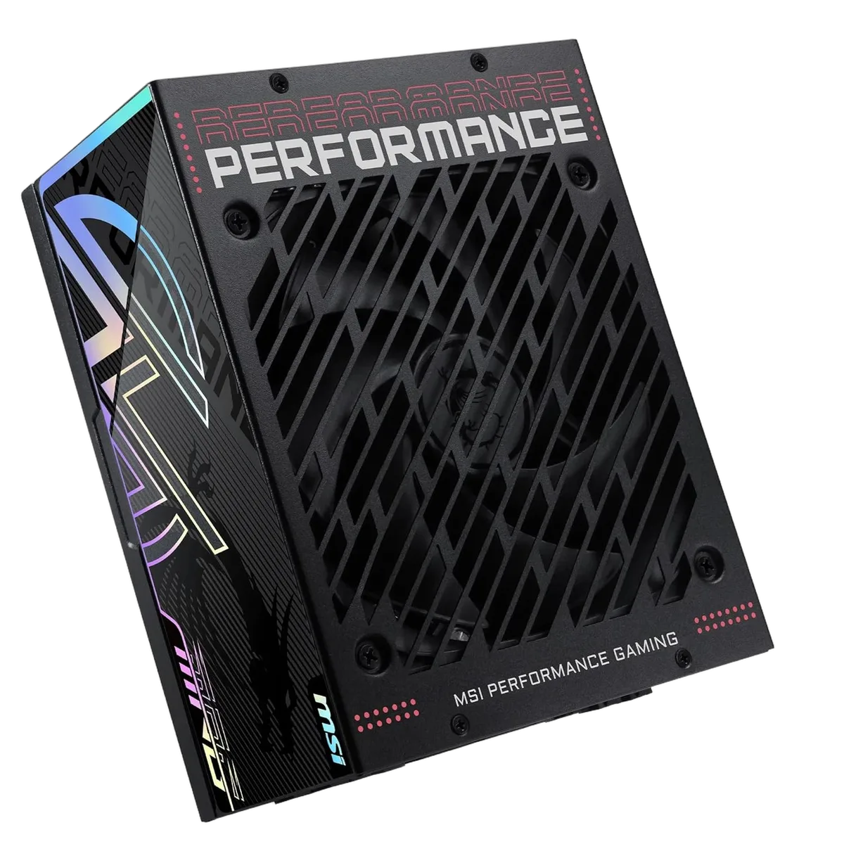 MSI ATX 1600W - 80 Plus Titanium - MPG Ai1600TS PCIE5 Noir — vue 2