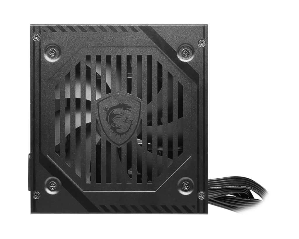 MSI ATX 650W 80 + Bronze — vue 3