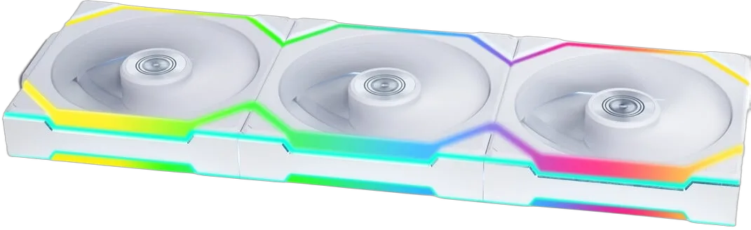 Lian-Li UNI FAN SL ARGB PWM 120 mm - Blanc — vue 9