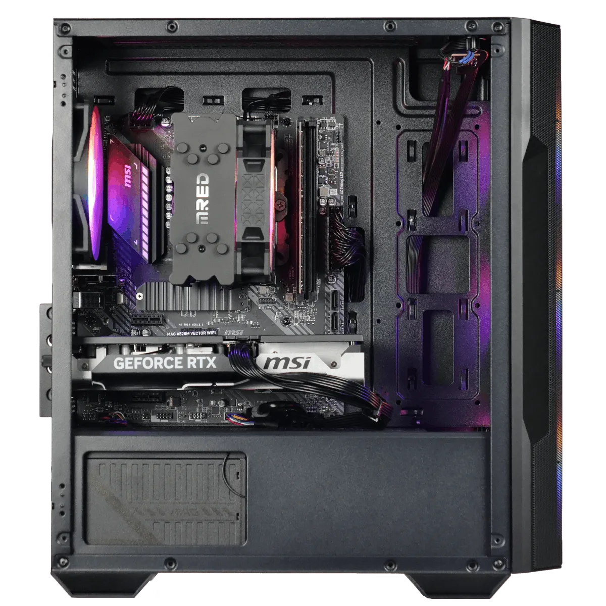 LITTLE REQUIEM - R5-5500/5060Ti-8G/16Go/500Go — vue 2