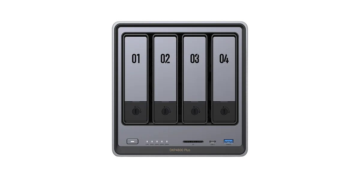 UGREEN DXP4800 Plus - 4 Baies avec 4 disques de 4To — vue 5